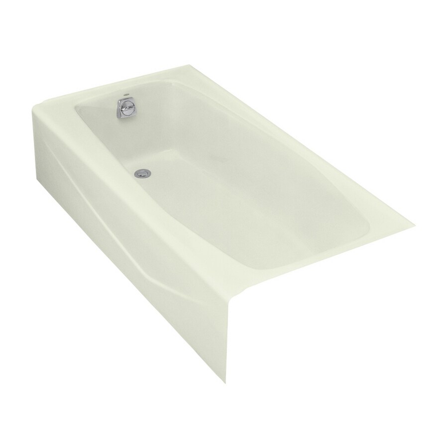 KOHLER 60" x 301/4" Villager Tea Green Rectangular Tub in the Bathtubs