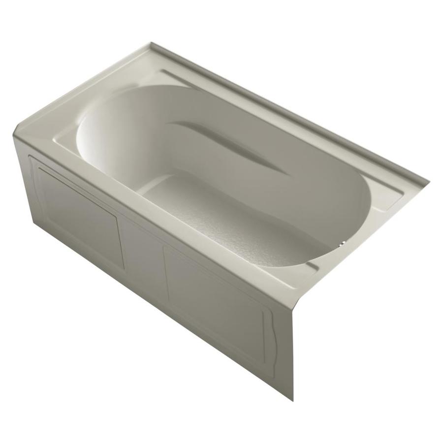 Kohler Devonshire 60 In Sandbar Acrylic Oval In Rectangle