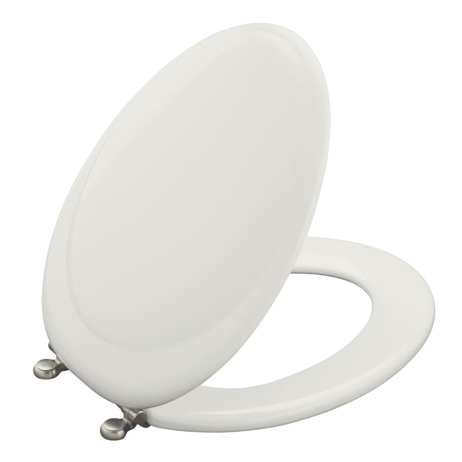 KOHLER Revival Wood Elongated Toilet Seat at