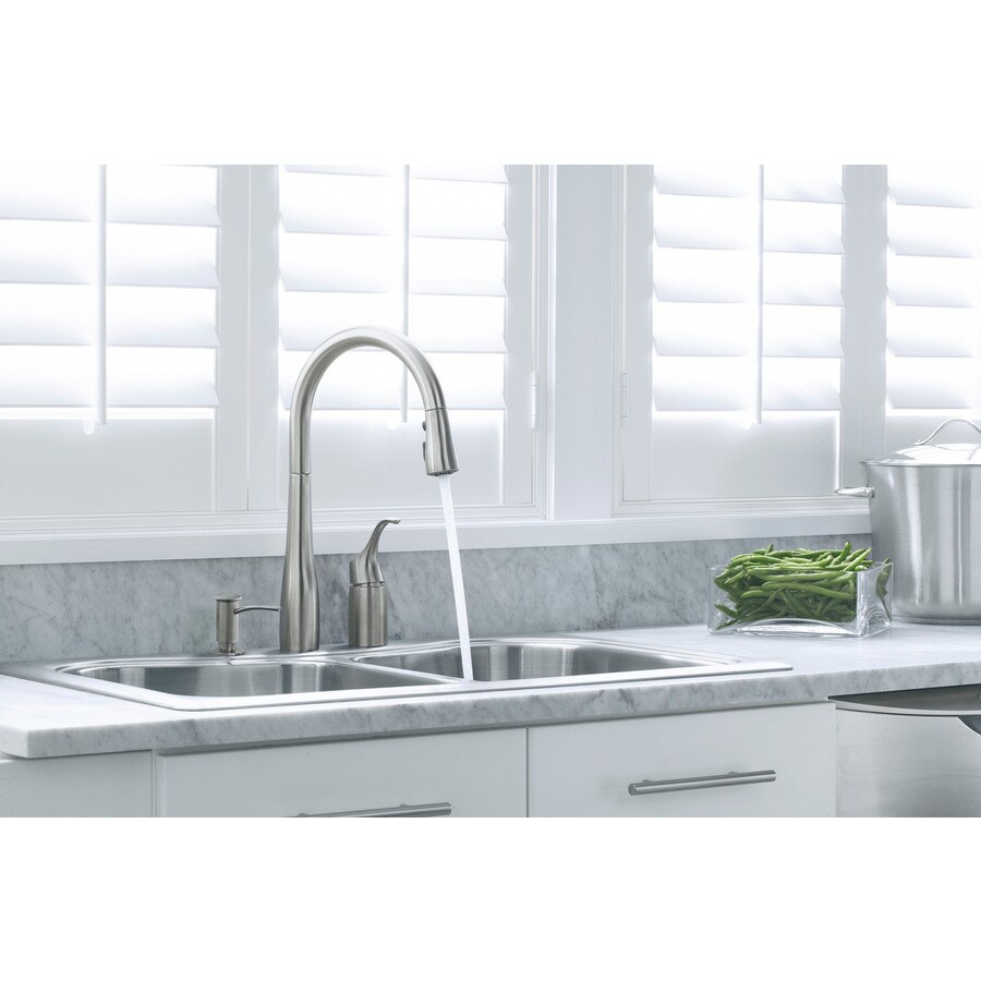 kohler staccato drop in sink