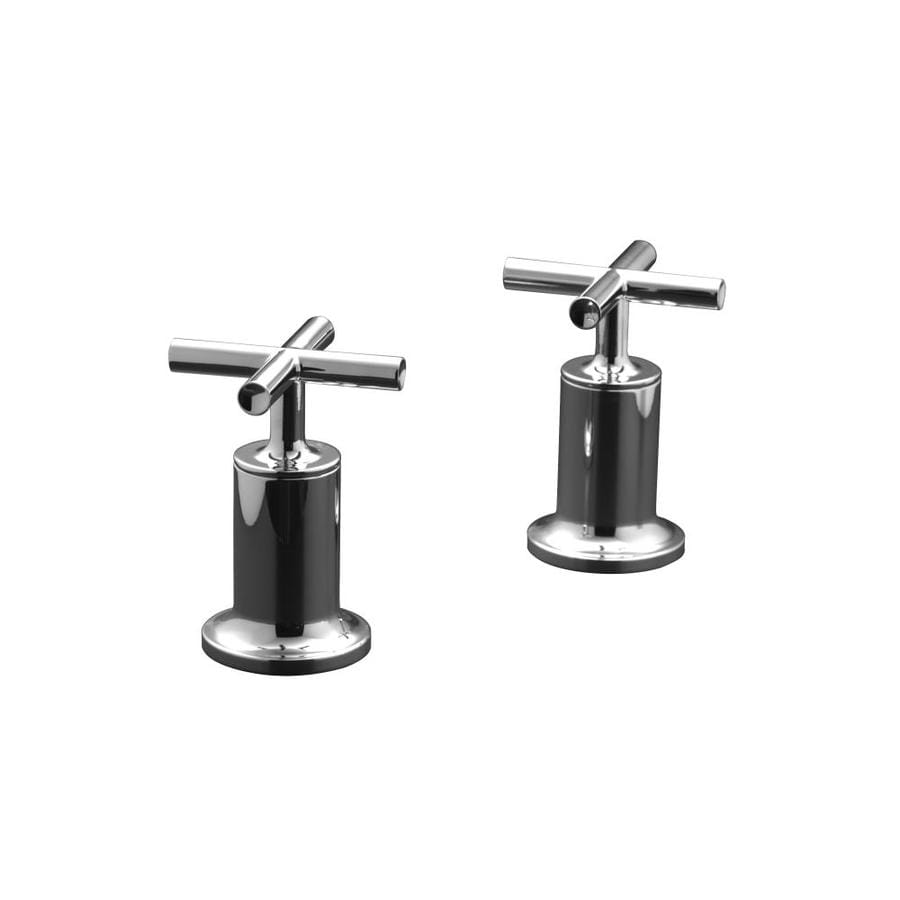 KOHLER T14429-3-CP 2-Pack Chrome Bathtub/Shower Handles