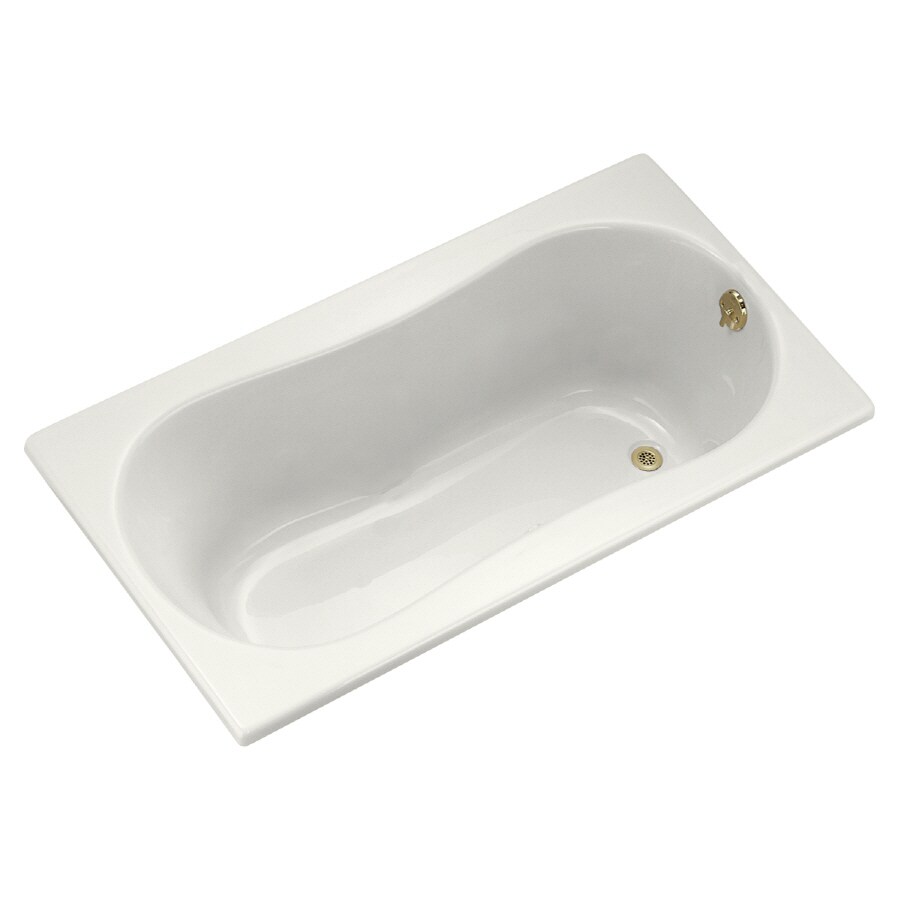 KOHLER ProFlex 32-in x 60-in Acrylic Hourglass in rectangle ( Right ...