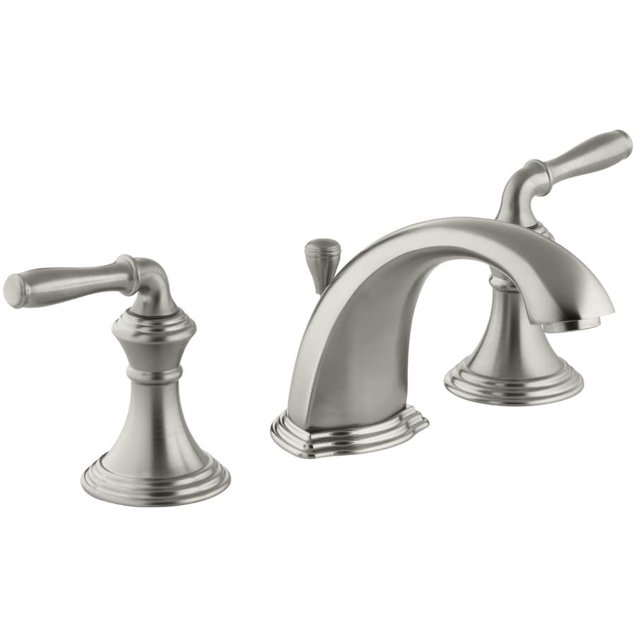 KOHLER Devonshire Vibrant Brushed Nickel 2-handle ...