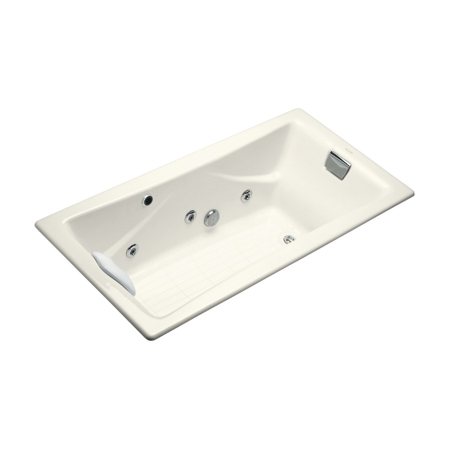 Kohler Tea For Two 2 Person Biscuit Cast Iron Rectangular Kohler Tea For Two 2 Person Biscuit Cast Iron Rectangular Whirlpool Tub