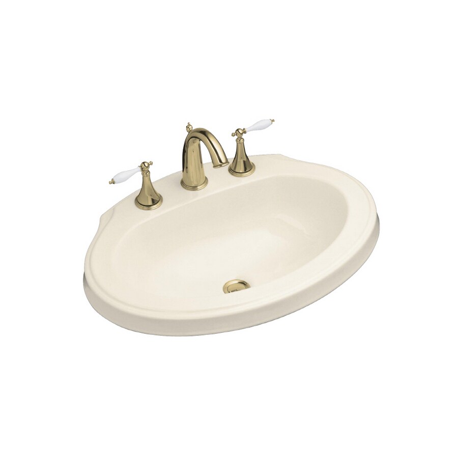 Kohler Leighton Almond Bath Sink At Lowes Kohler Leighton Almond Bath Sink