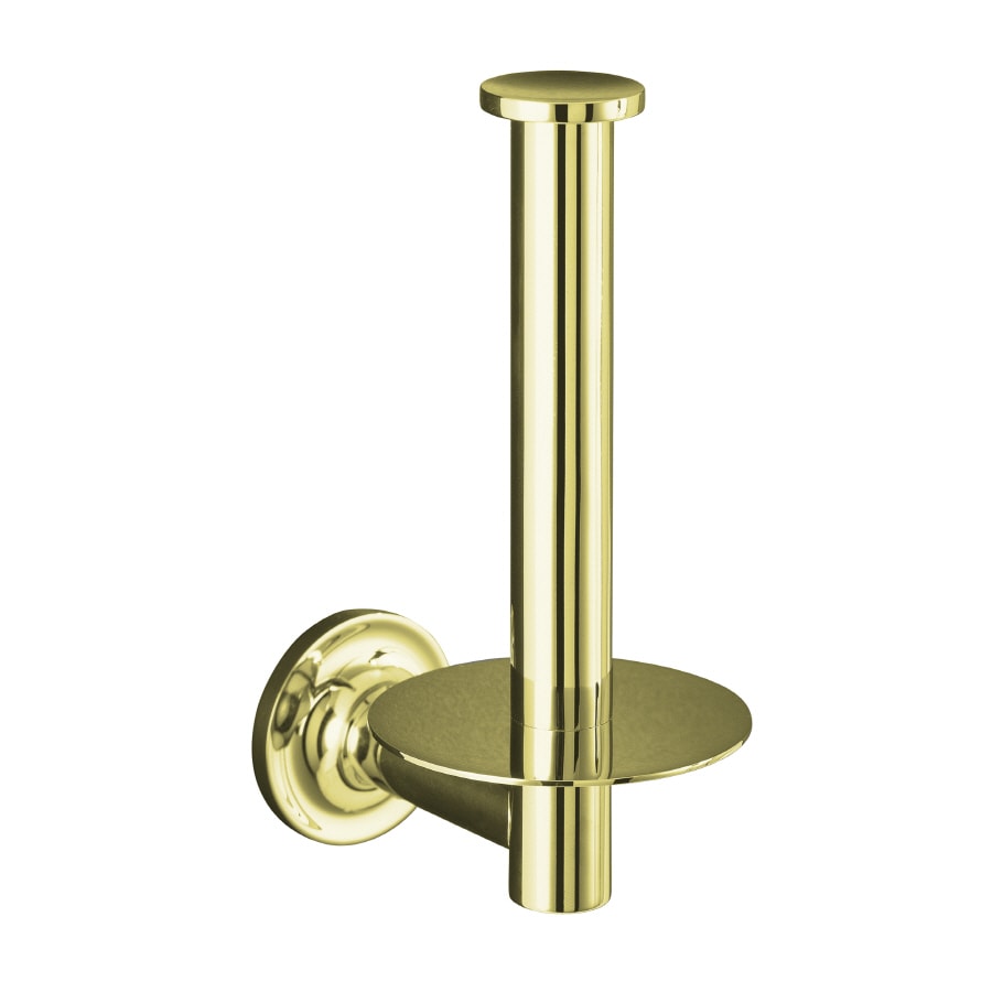 Kohler Purist Vibrant French Gold Surface Mount Toilet Paper Kohler Purist Vibrant French Gold Surface Mount Toilet Paper Holder