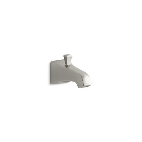KOHLER Brushed Nickel Bathtub Spout with Diverter in the Bathtub Spouts