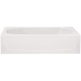 American Standard Saver 60 In Arctic Acrylic Rectangular