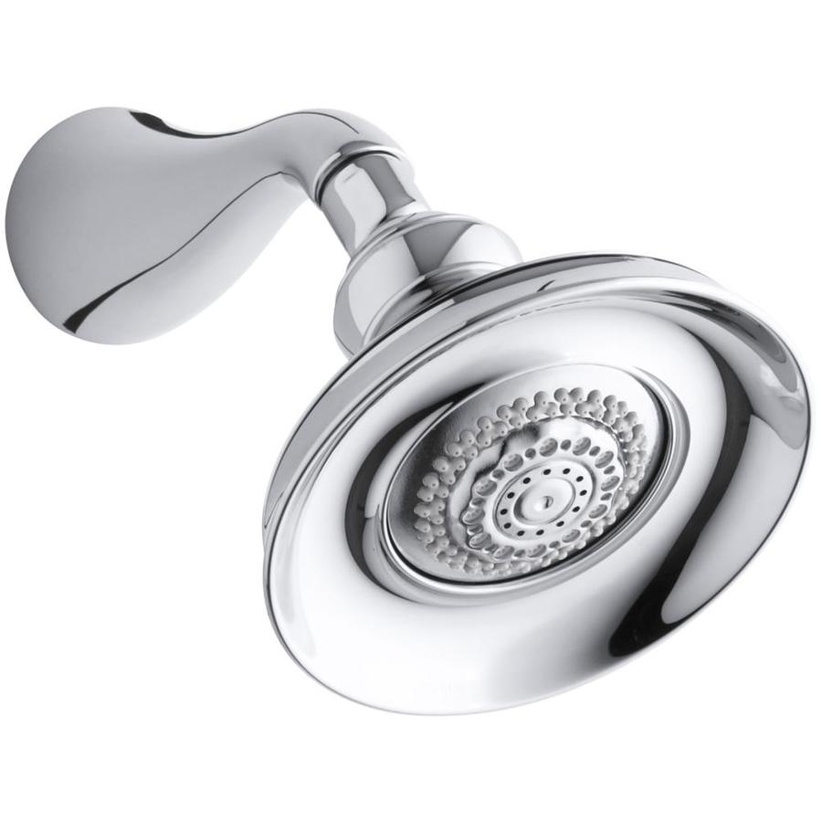 KOHLER Revival Polished Chrome Shower Head 2.5-GPM (9.5-LPM) in the ...