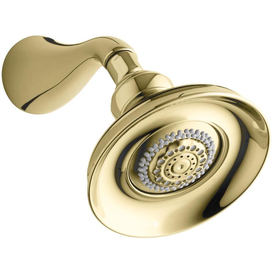 KOHLER Revival Vibrant Polished Brass 3 Spray Shower Head At Lowes Com   087206924613 