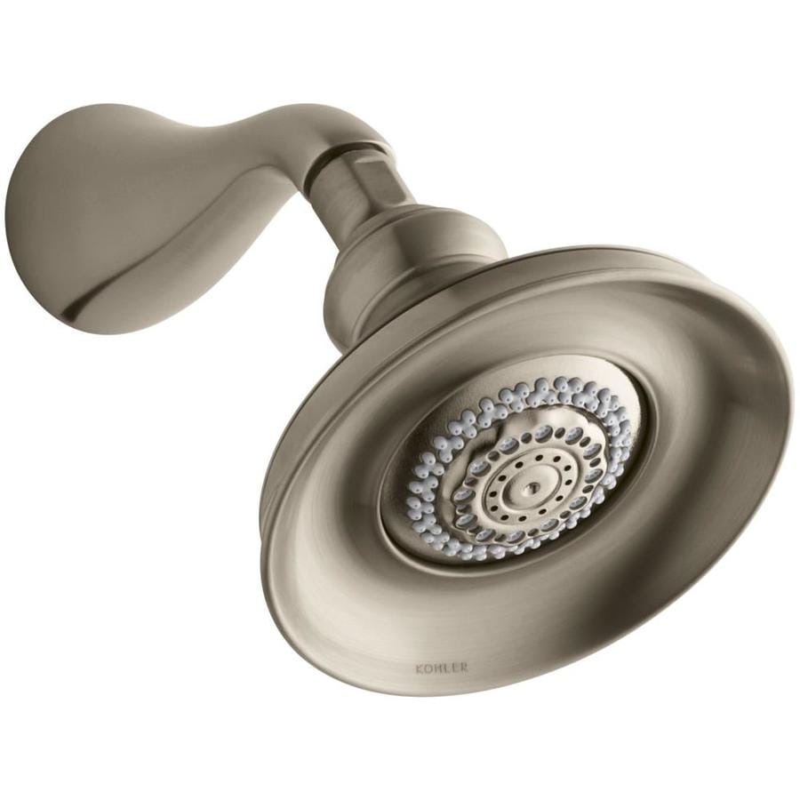 KOHLER Revival Vibrant Brushed Bronze 3-Spray Shower Head at Lowes.com