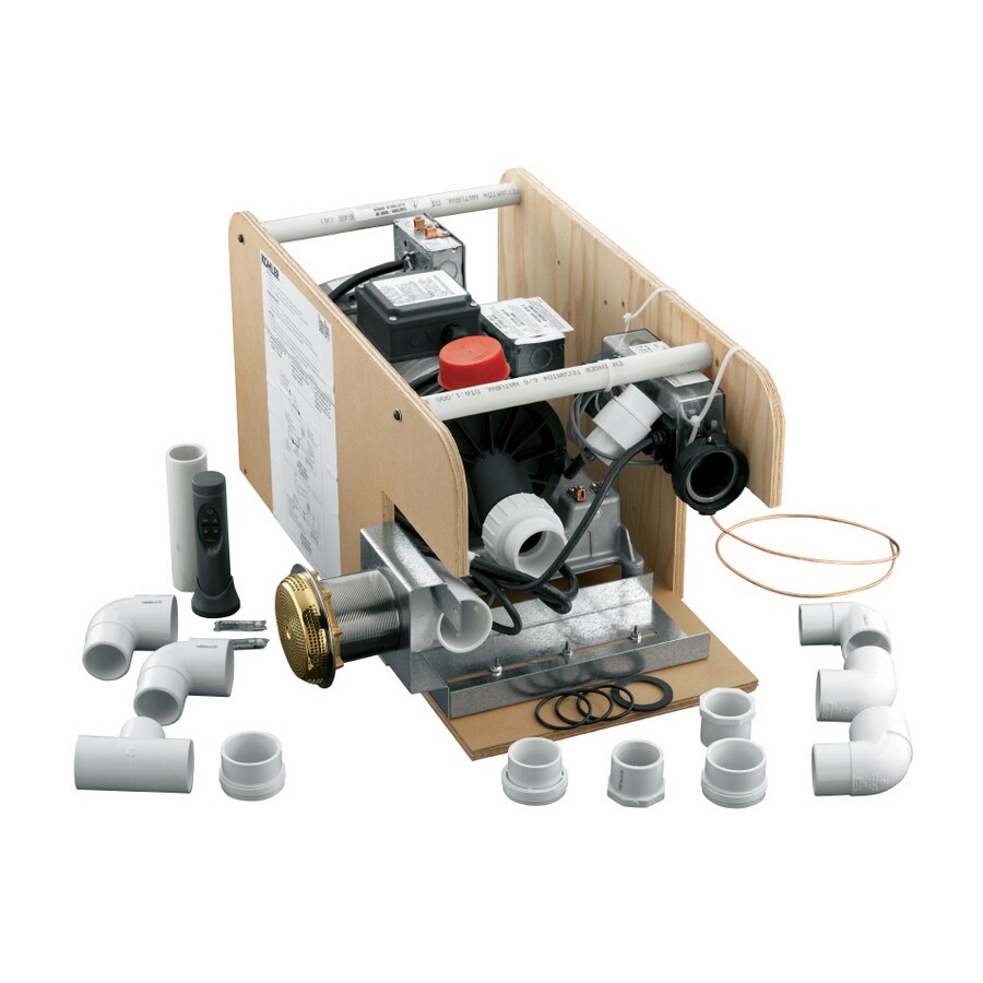 KOHLER 1001-H2-PB Vibrant Polished Brass BodySpa Ten-Jet Tower Pump Kit