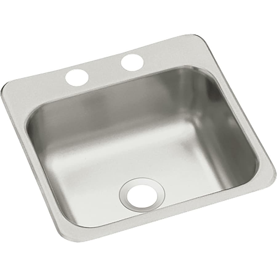 Shop Sterling Secondary Sink Stainless 2-Hole Stainless Steel Drop ... Shop Sterling Secondary Sink Stainless 2-Hole Stainless Steel Drop ...