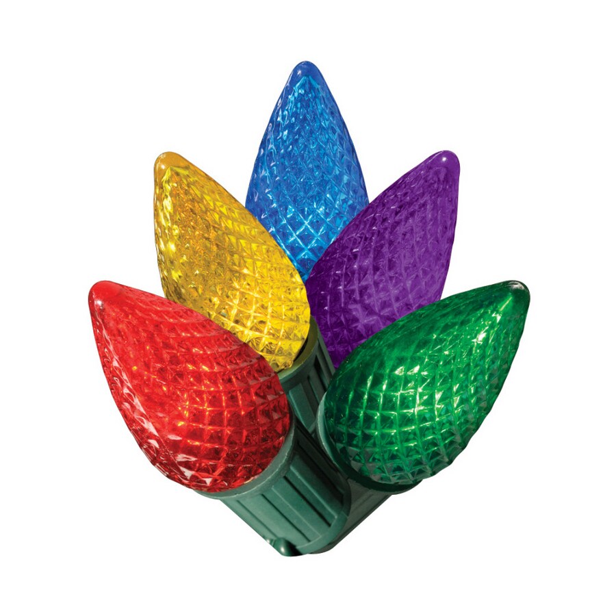 shop ge 50 count multicolor led christmas string lights shop ge 50 count multicolor led christmas string lights