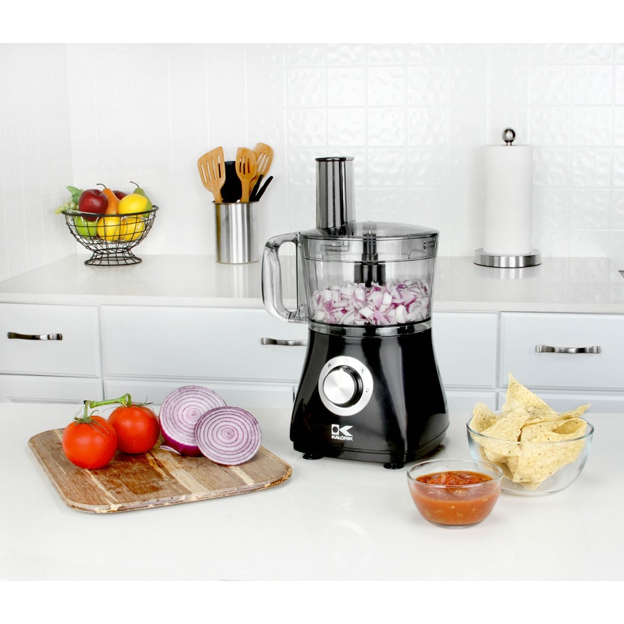 Kalorik 8 Cups 500-Watt Black Food Processor at Lowes.com