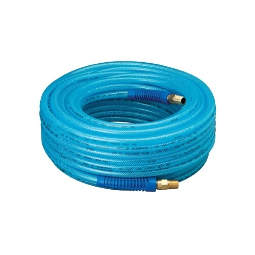 Kobalt 1/4in x 100ft Blue Polyurethane Air Hose at