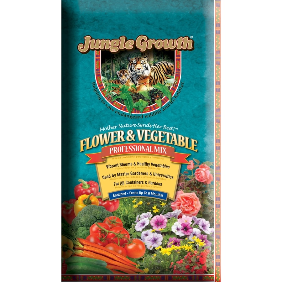 Jungle Growth 2 Cu Ft Flower And Vegetable Garden Soil At