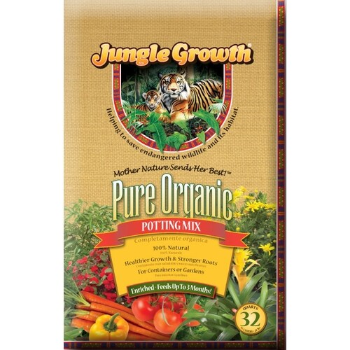 Jungle Growth 32Quart Potting Soil in the Soil department at