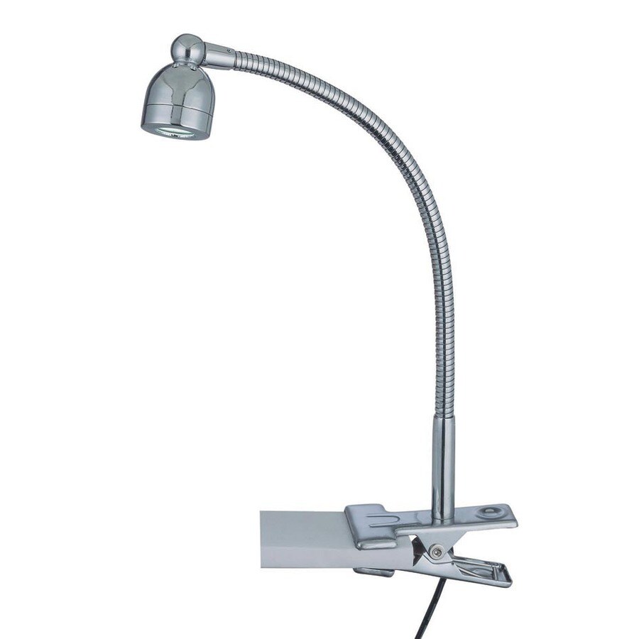 Lite Source 12 Adjustable Chrome Led Clip On Desk Lamp At Lowes Com