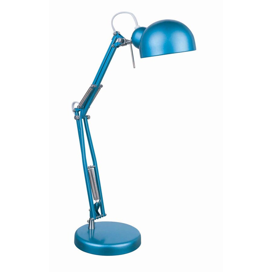 Lite Source 23 Adjustable Blue Desk Lamp At Lowes Com