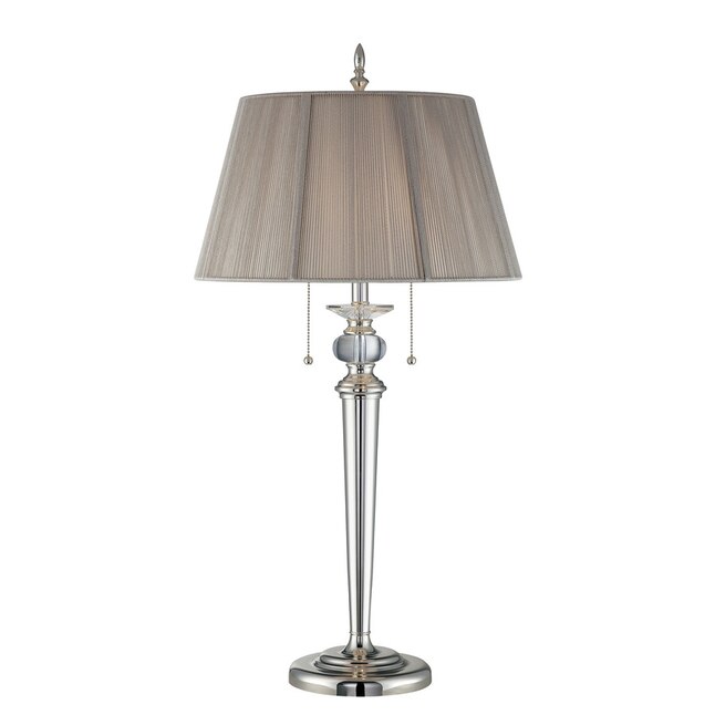 Lite Source LS-21707 Genna 34-in Table Lamp with Fabric Shade