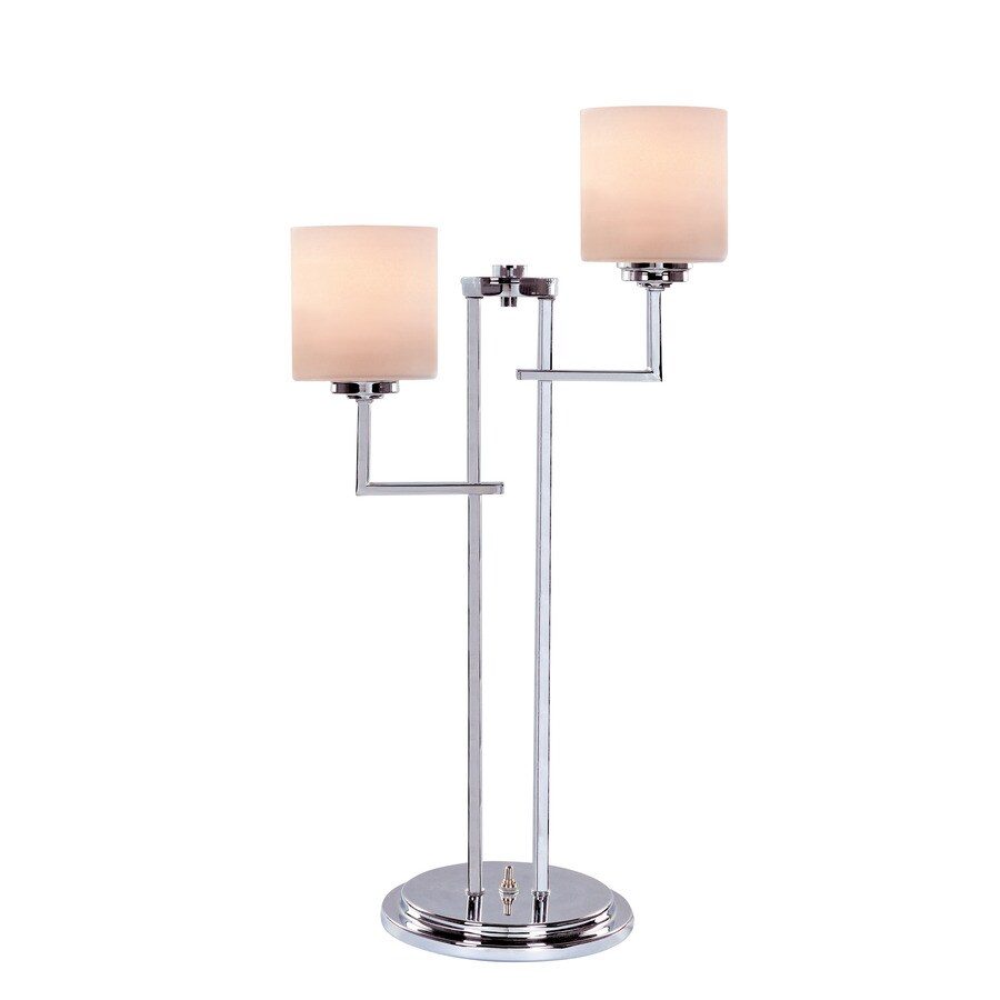 Lite Source LS-22196 Shiloah 29.25-in Table Lamp with Glass Shade