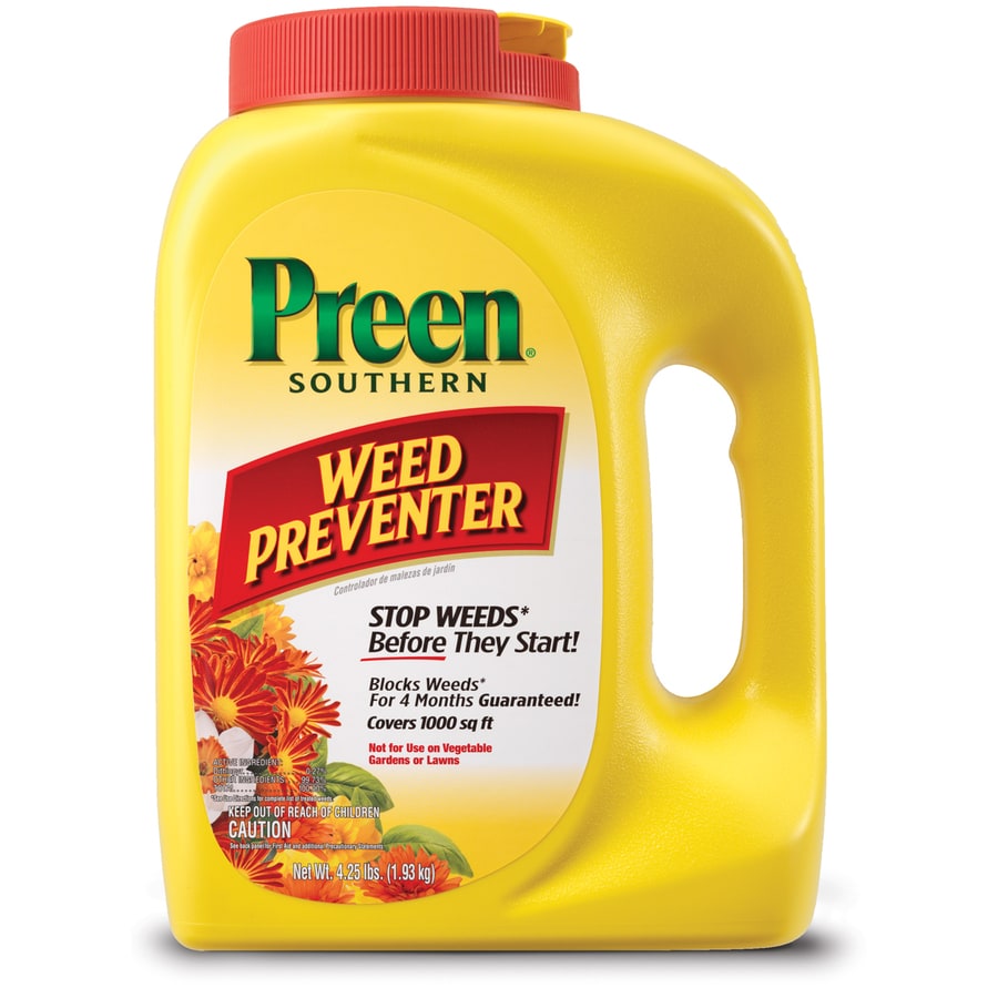 Preen 68-oz Preen Southern Garden Weed Preventer at Lowes.com