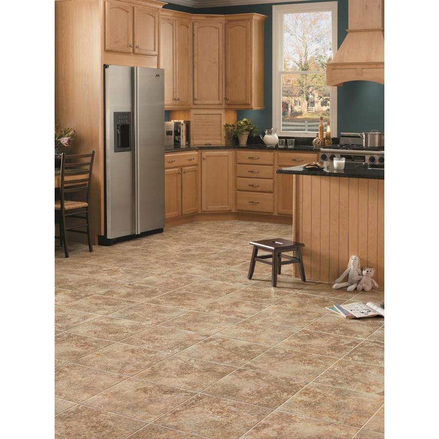 Congoleum Durastone Rapolano 10-piece 16-in x 16-in Groutable Desert ...