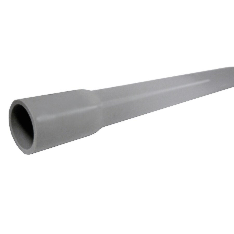 PVC Electrical Conduit, Schedule 40, 2.5-In. x 10-Ft.