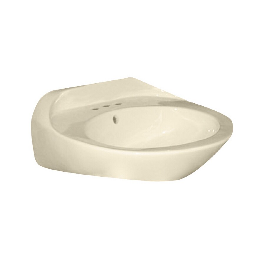 Crane Radcliffe Bone Pedestal Sink Top (4" Centerset) at