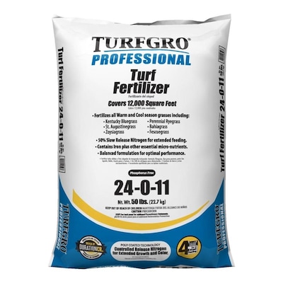 Turf Gro 50-lb Lawn Fertilizer (24-0-11) at Lowes.com