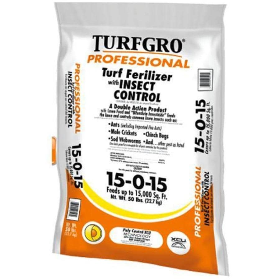 Turf Gro 50 Lb 15000 Sq Ft 15 0 15 Lawn Fertilizer In The Lawn Fertilizer Department At Lowes Com