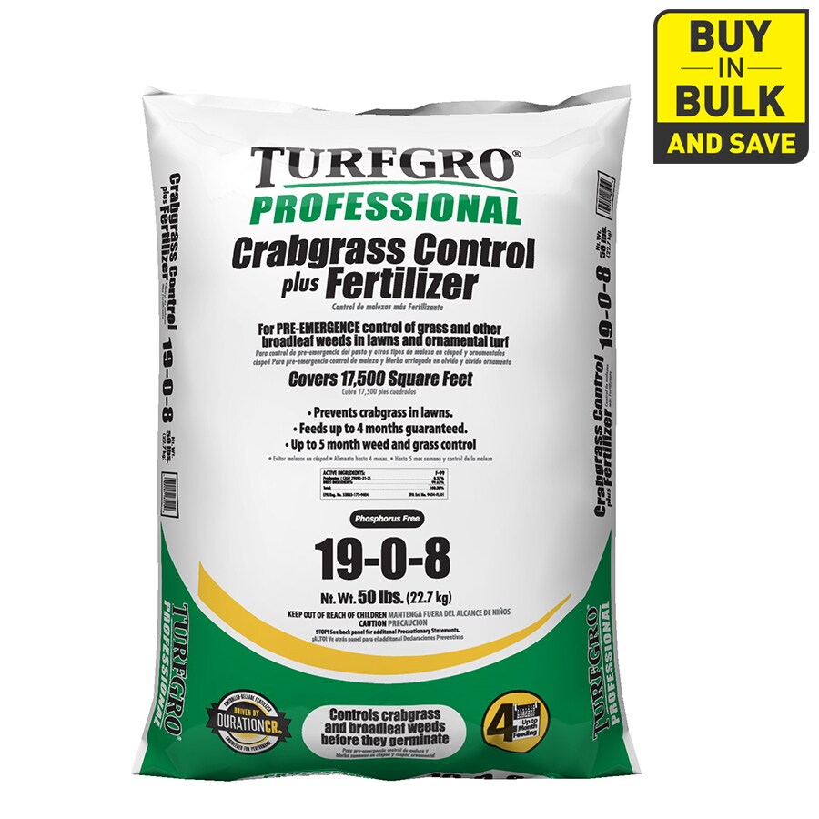 Turf Gro 50-lb Crabgrass Control in the Weed Preventers department at