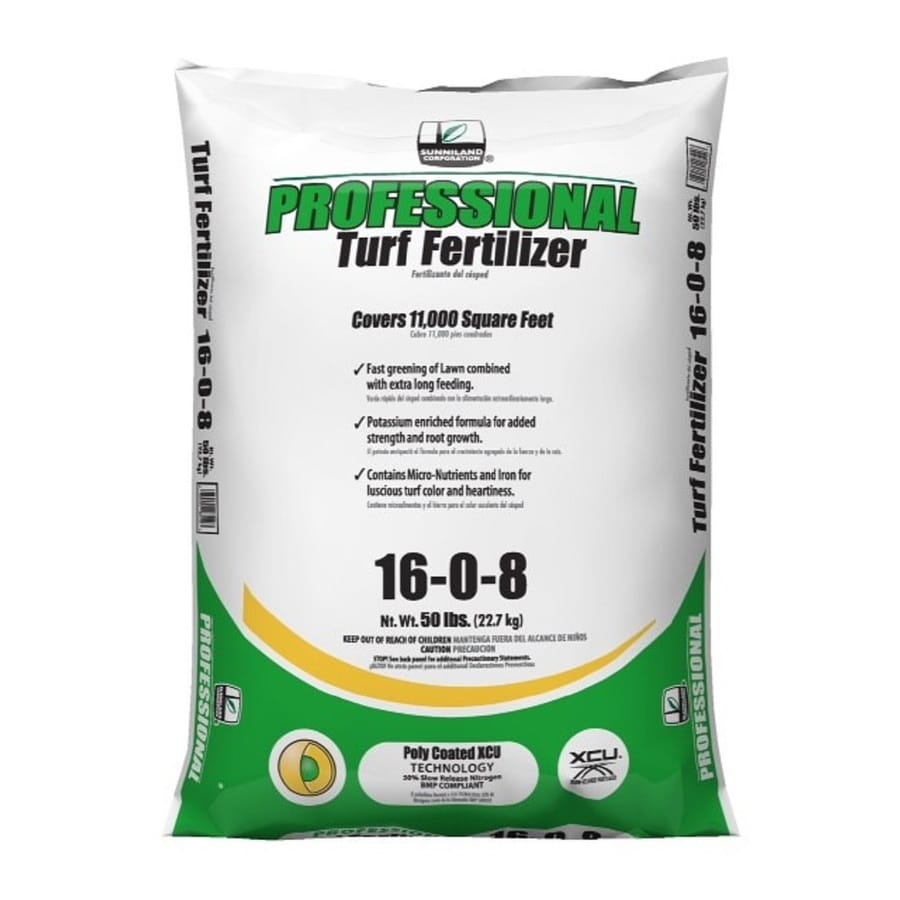 Sunniland 50-lb Lawn Fertilizer (16-0-8) at Lowes.com