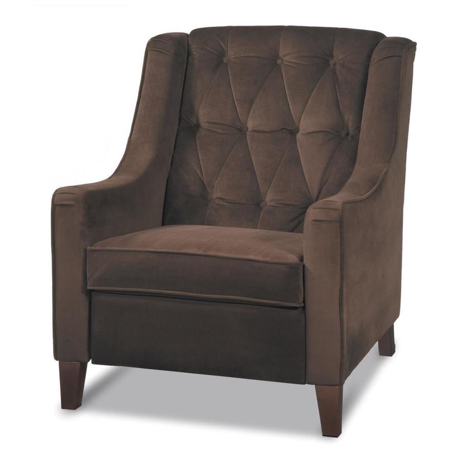 Osp Home Furnishings Avenue Six Casual Chocolate Velvet
