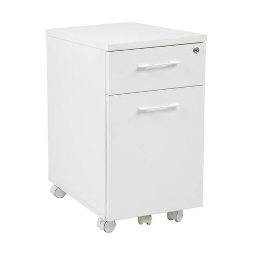 OSP Home Furnishings Pro-line II White 3-Drawer File Cabinet at Lowes.com
