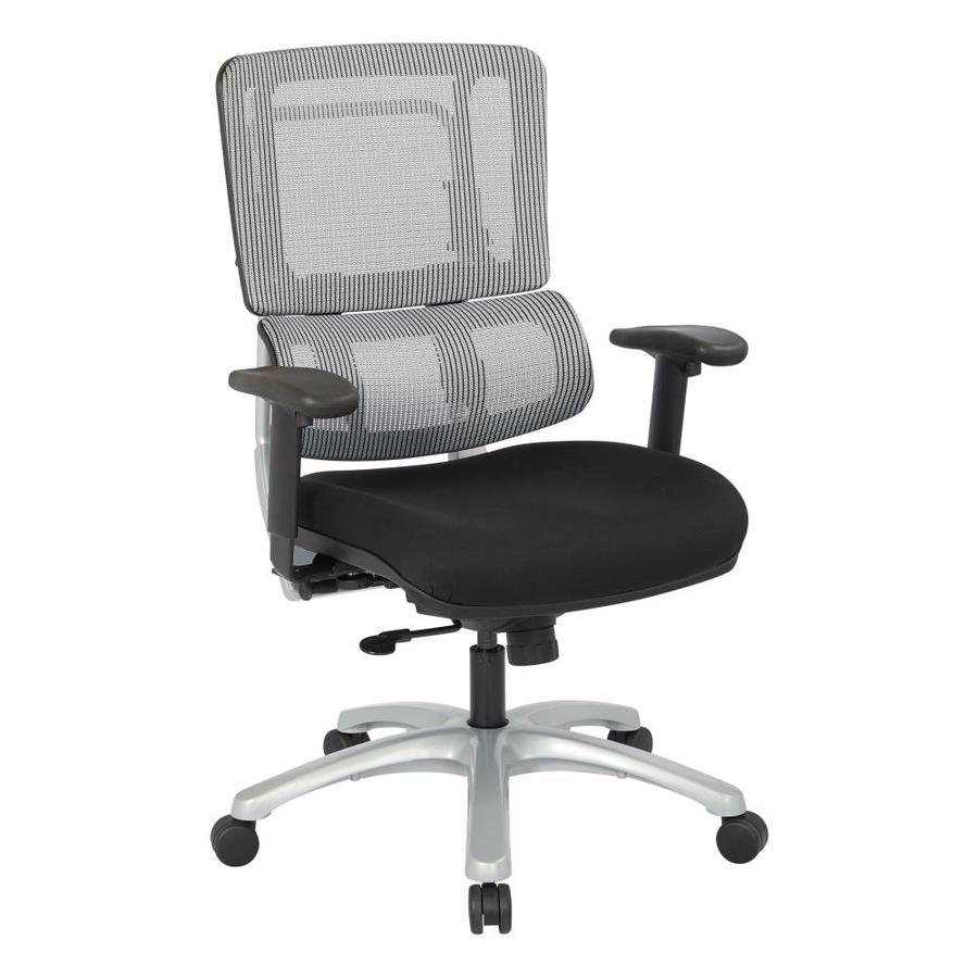 Pro Line Ii Black Contemporary Desk Chair At Lowes Com