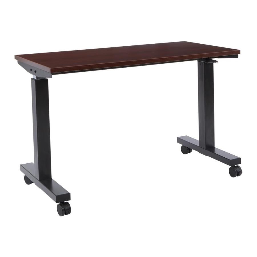 Pro Line Ii Modern Contemporary Black Adjustable Desk At Lowes Com