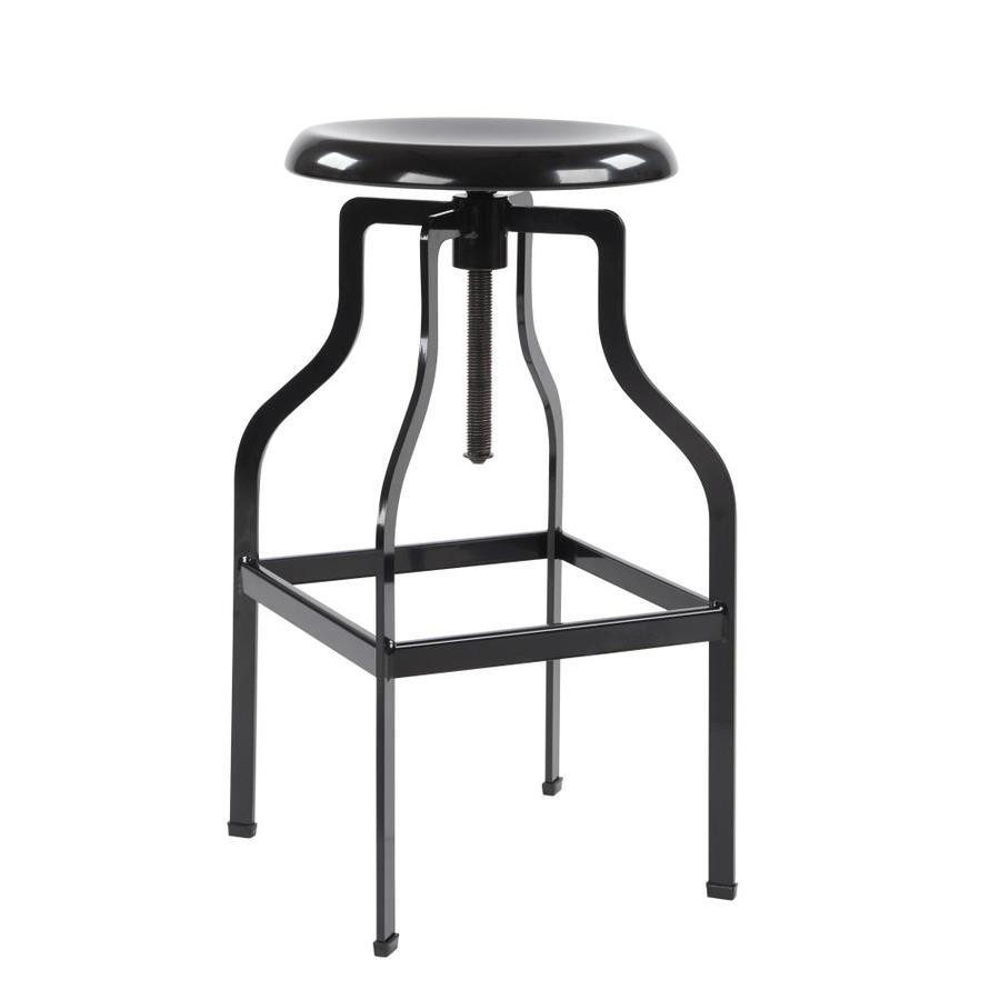 OSP Home Furnishings Black Counter Stool in the Bar Stools department