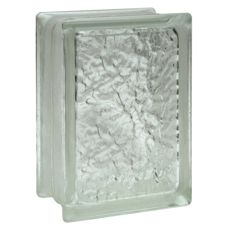 Shop Pittsburgh Corning Icescapes Premiere Glass Block (Common: 8-in H ...