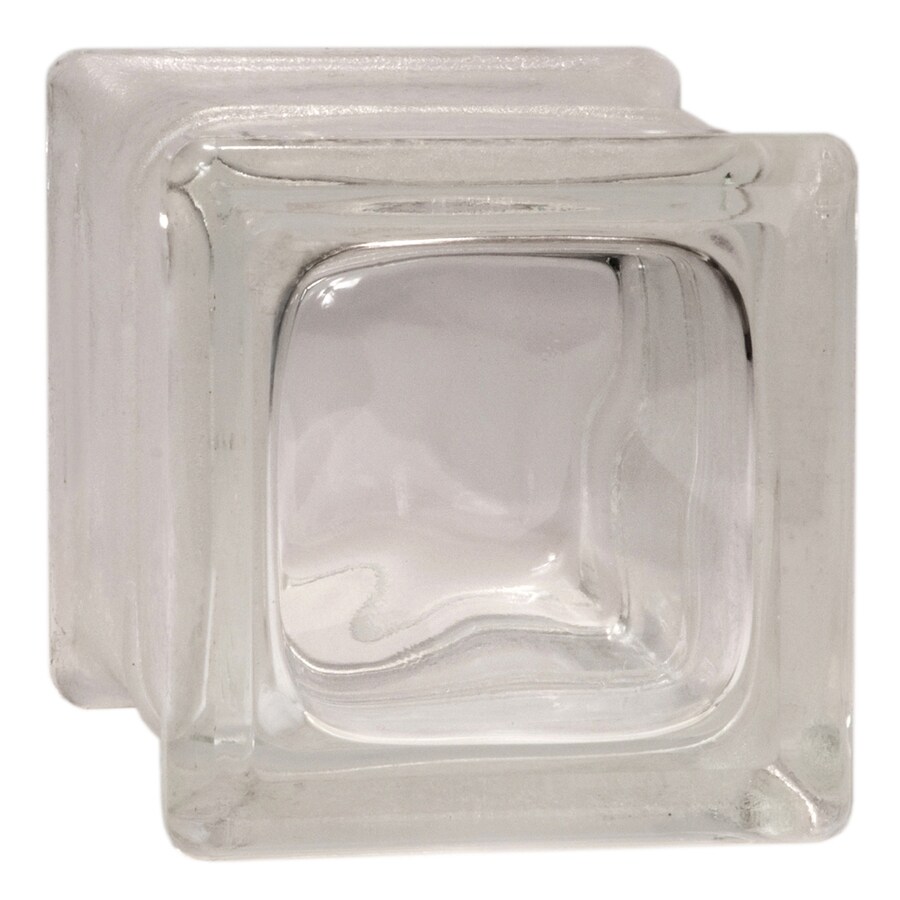 Pittsburgh Corning 8 Ct 3 3 4 X3 3 4 X3 7 8 Decora In The Glass Block Department At