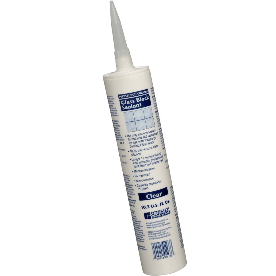 Glass hot sale block sealant