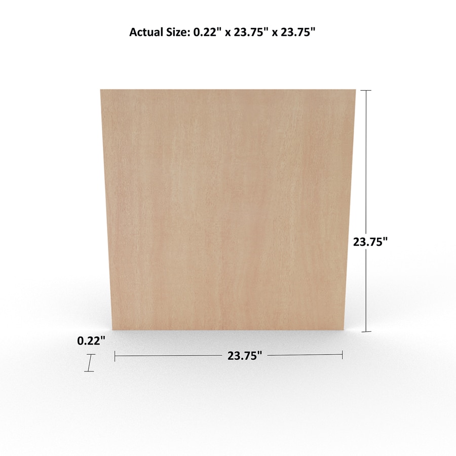 1/4in Lauan Plywood, Application as 2 X 2 at