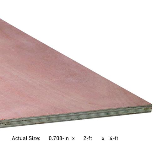 3/4in x 2ft x 4ft Sanded Plywood in the Plywood department at