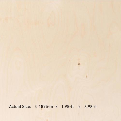 1/4in x 2ft x 4ft Birch Sanded Plywood in the Plywood department at
