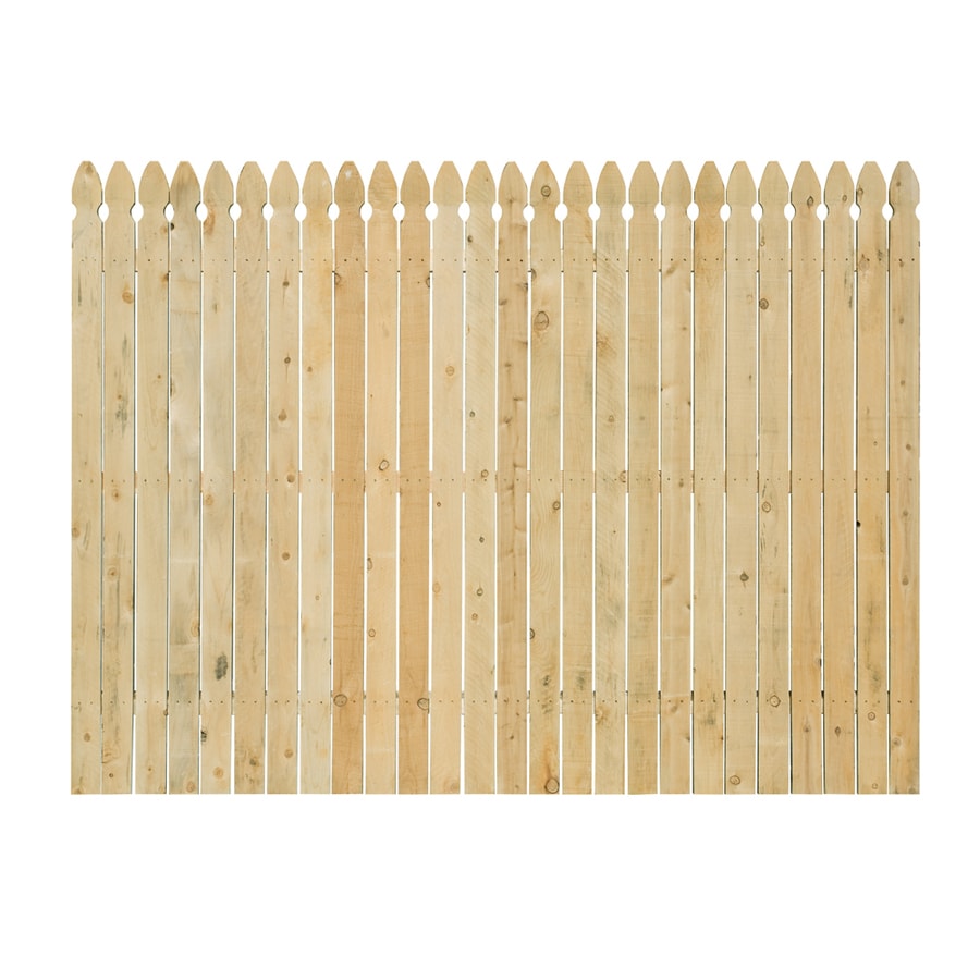Severe Weather Actual 6 Ft X 8 Ft Pressure Treated Pine Gothic Wood