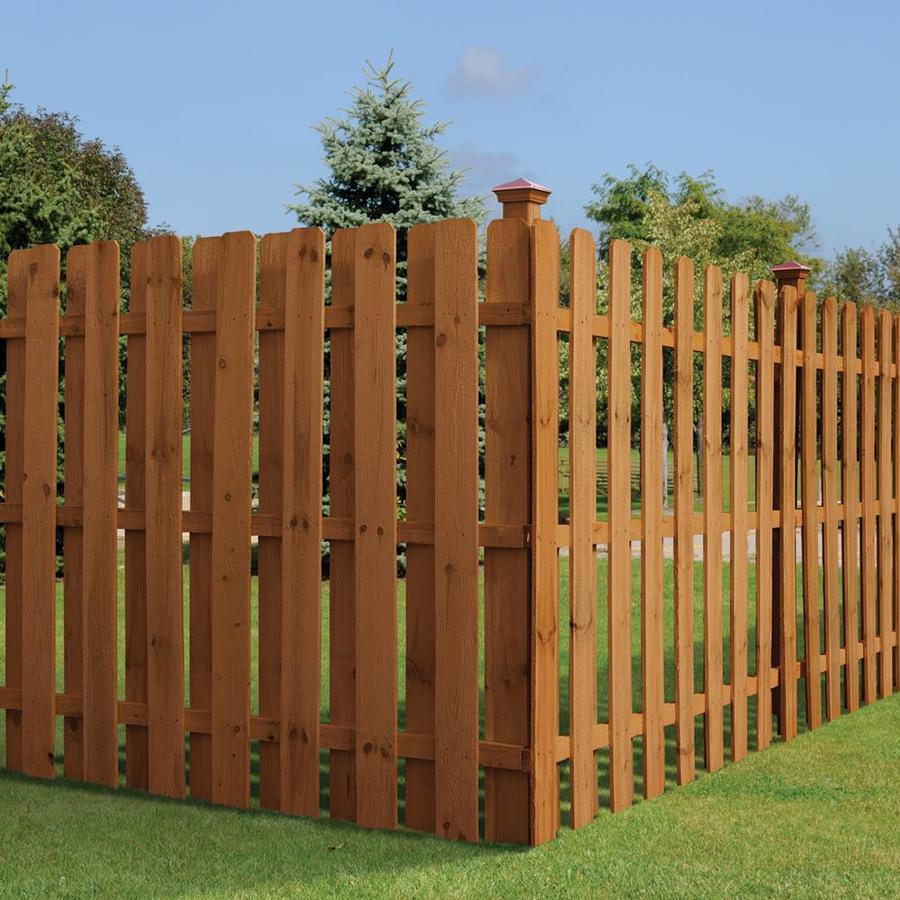 Severe Weather 5/8-in x 6-in W x 6-ft H Pressure Treated Pine Dog Ear ...