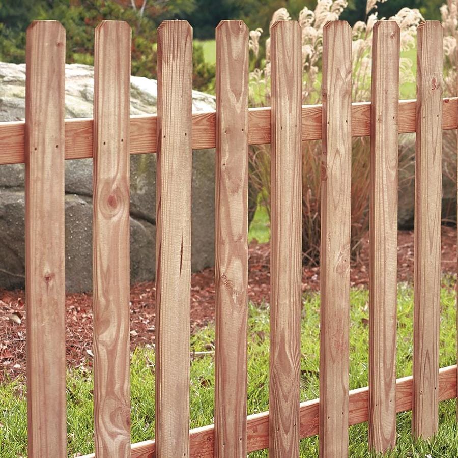 Severe Weather (Actual 4ft x 8ft) Western Red Cedar Spaced Picket