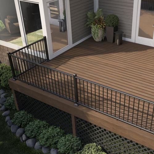 Deckorators Embled 6 Ft X 3 5 Clic Aluminum Matte Deckorators Embled 6 Ft X 3 5