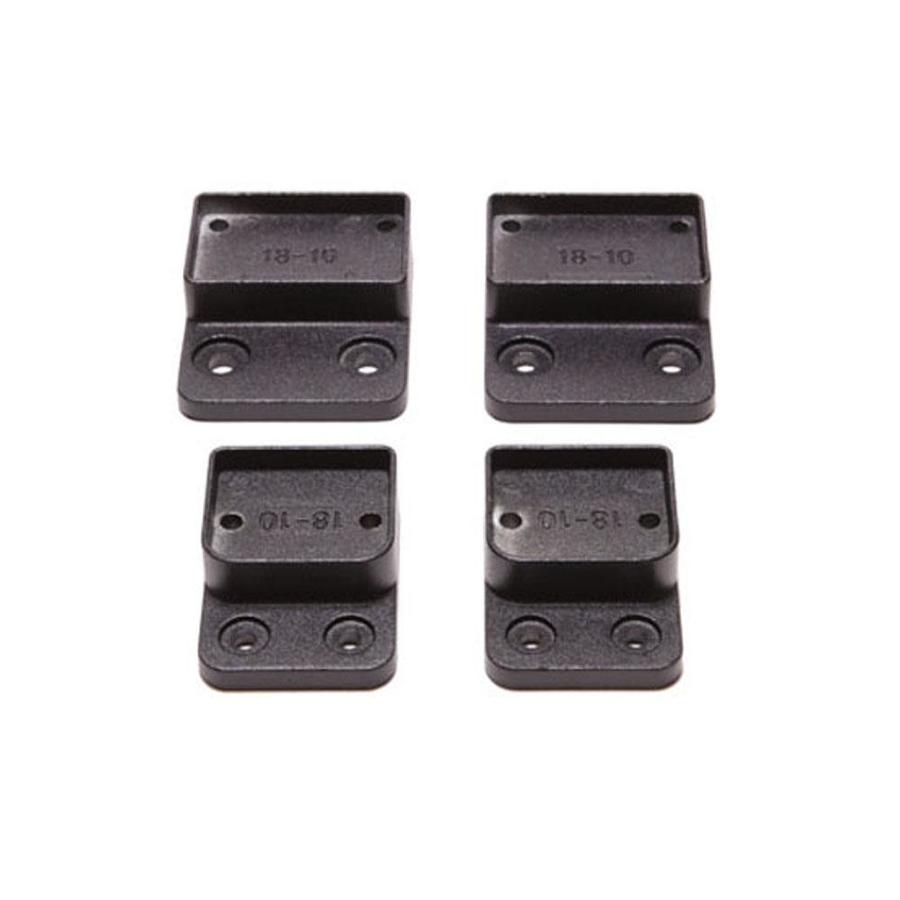 Deckorators Matte Black Aluminum Post Connector in the Deck Connectors ...